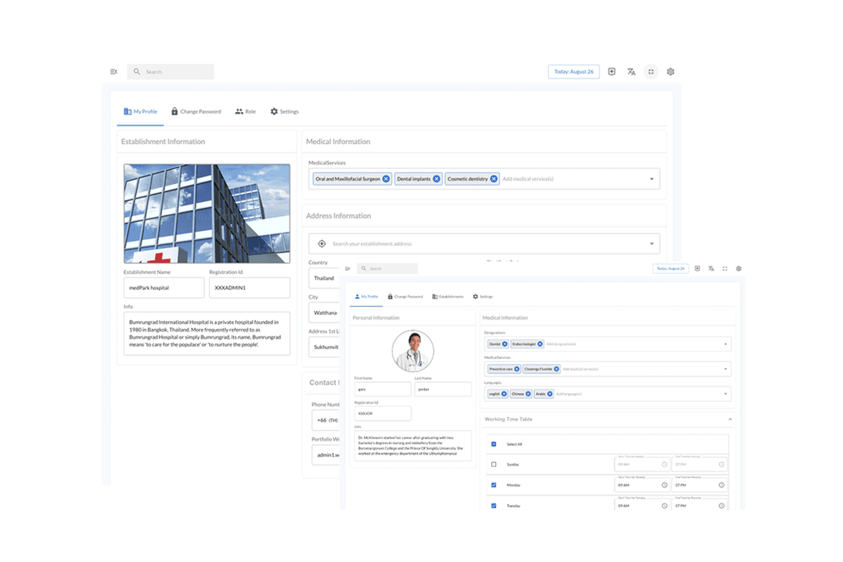 แดชบอร์ดทรัพยากรบุคคล